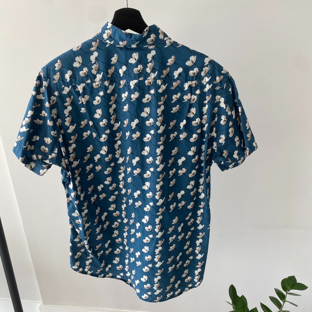 Flower Print Button Down - Picture 2 of 4